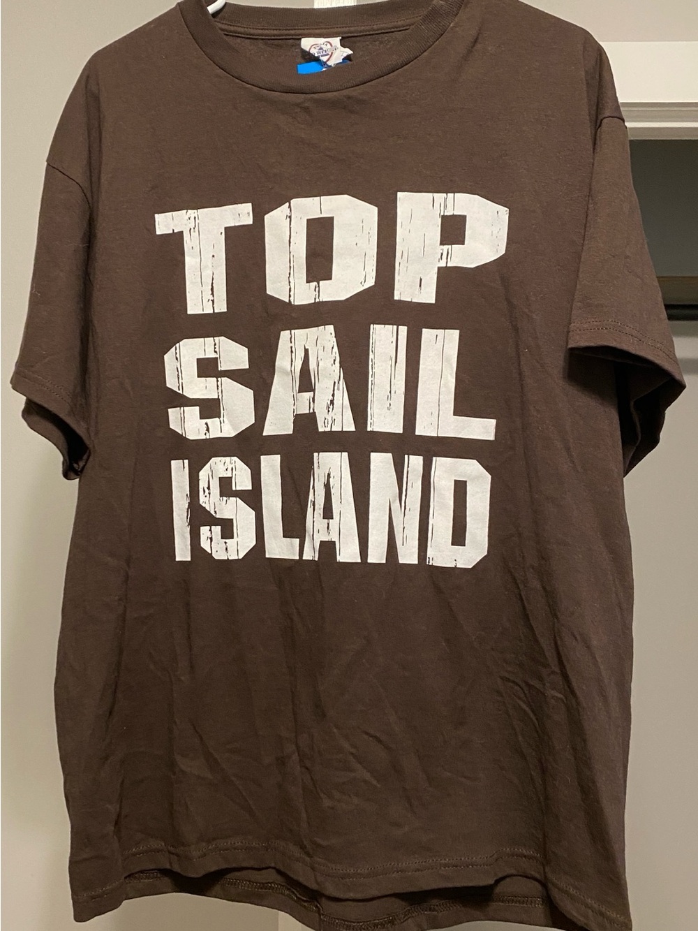 Delta Brown 'Top Sail Island' Short Sleeve Graphic Tee
